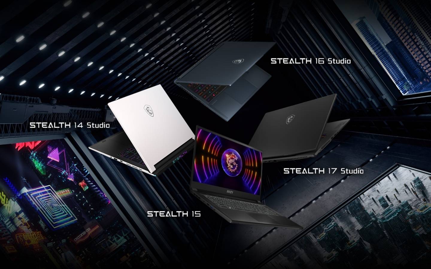 MSI 笔电新品齐发！采用第 13 代 Intel 笔电处理器 兼具效能和超吸睛的科技感设计 数码科技 图2张