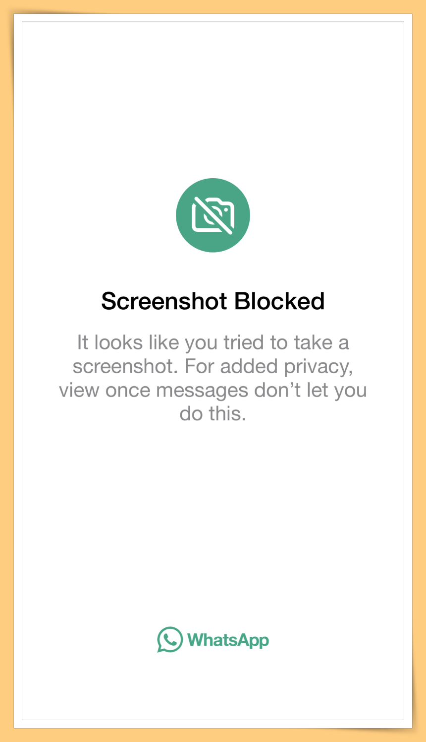 科技 I WhatsApp 防截图功能来了！发 View Once不担心接收者截图！ 更多热点 图3张