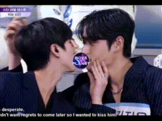 Boys Planet男男捧脸激吻！“不想留下遗憾” 亲完还摸嘴唇 娱乐资讯 图2张