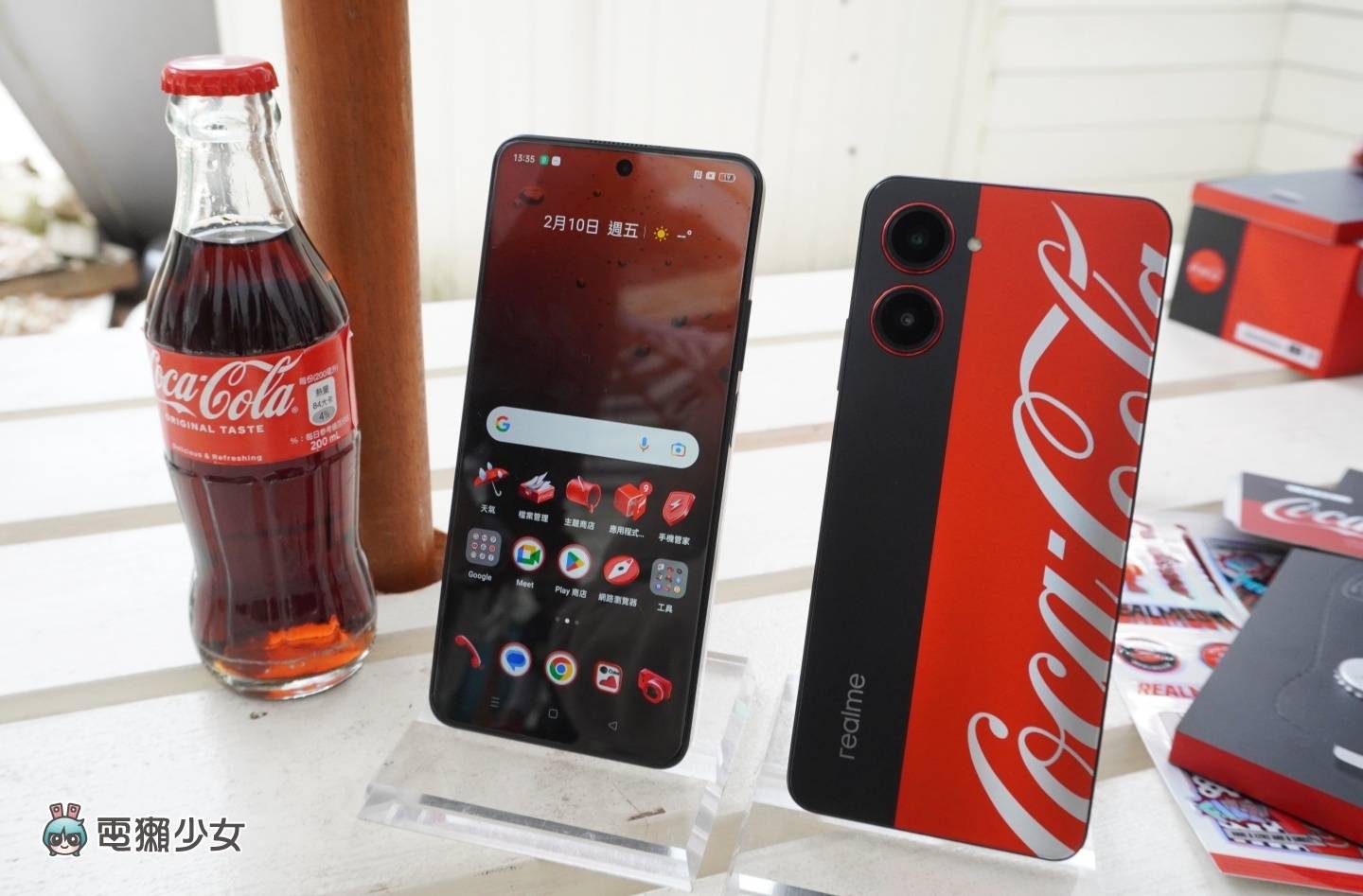 出门｜realme 10 Pro 5G 可口可乐版动眼看！从外观到介面都藏满经典小巧思 数码科技 图4张