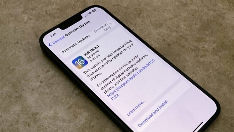 科技 I iOS 16.3.1修复4项错误！其中一个iCloud设置无响应或错误显示！ 更多热点 图1张