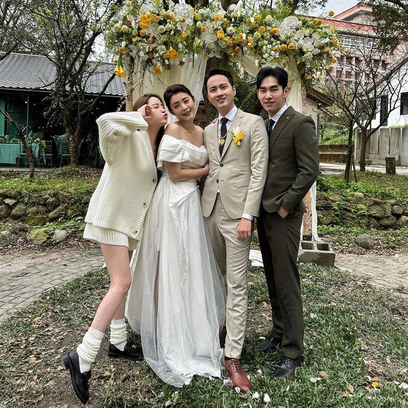 张书豪当张捷婚礼伴郎“这次情人节非常重要”欧阳妮妮也伴随左右！ 时尚资讯 图2张