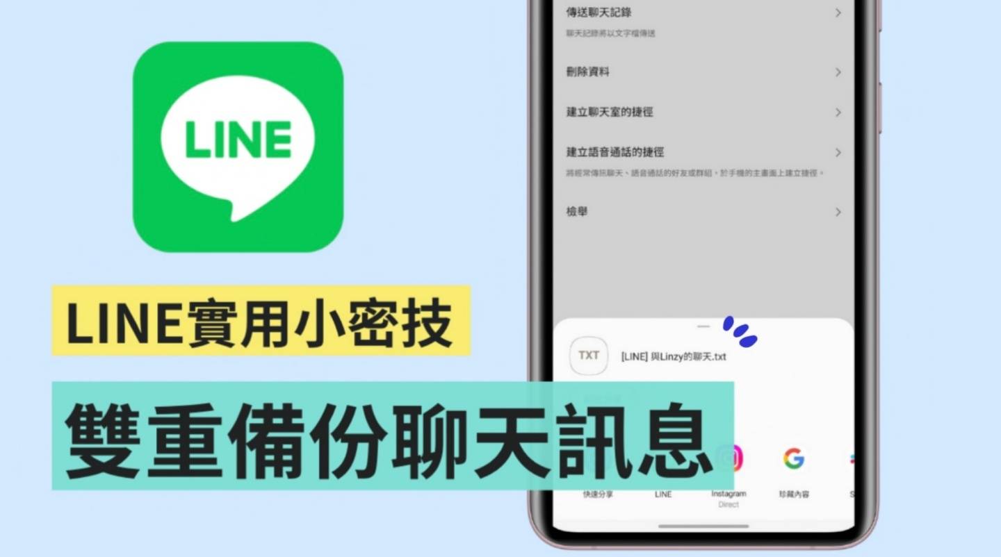 教学｜换机不怕 LINE 聊天纪录不见！还可靠这招‘ 双重备份 ’ 数码科技 图1张