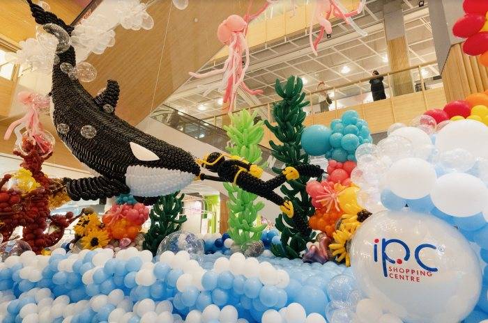 News I IPC购物商场气球展又来了！8万7千颗环保气球打造海洋世界 更多热点 图3张