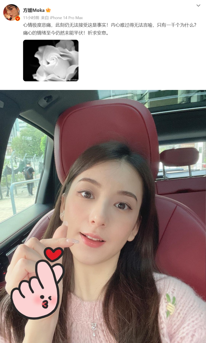 名媛分尸案 | 方媛首发声“无法接受！”与蔡天凤认识多年 一起怀孕当妈 娱乐资讯 图1张