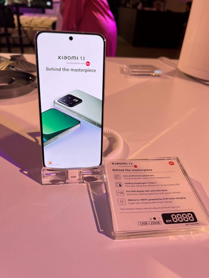 新机 I Xiaomi 13系列Leica拍出惊喜！黑白色充满高端味 售价RM3499起！ 更多热点 图1张