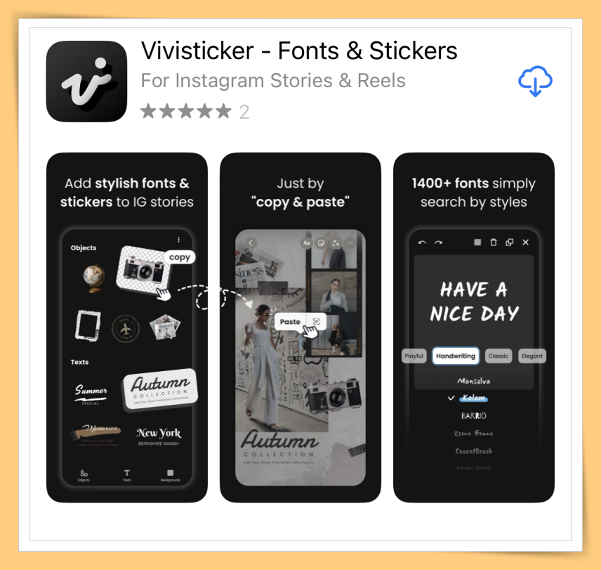 App I IG想用漂亮的中文字型？教你用这个App来打中文字 美爆！ 更多热点 图2张