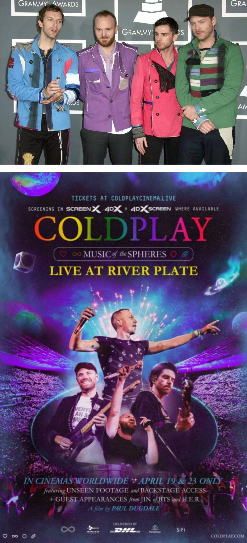 《Coldplay: Music of the Spheres》因“不可预见的情况” 取消在马来西亚上映！ 娱乐资讯 图2张
