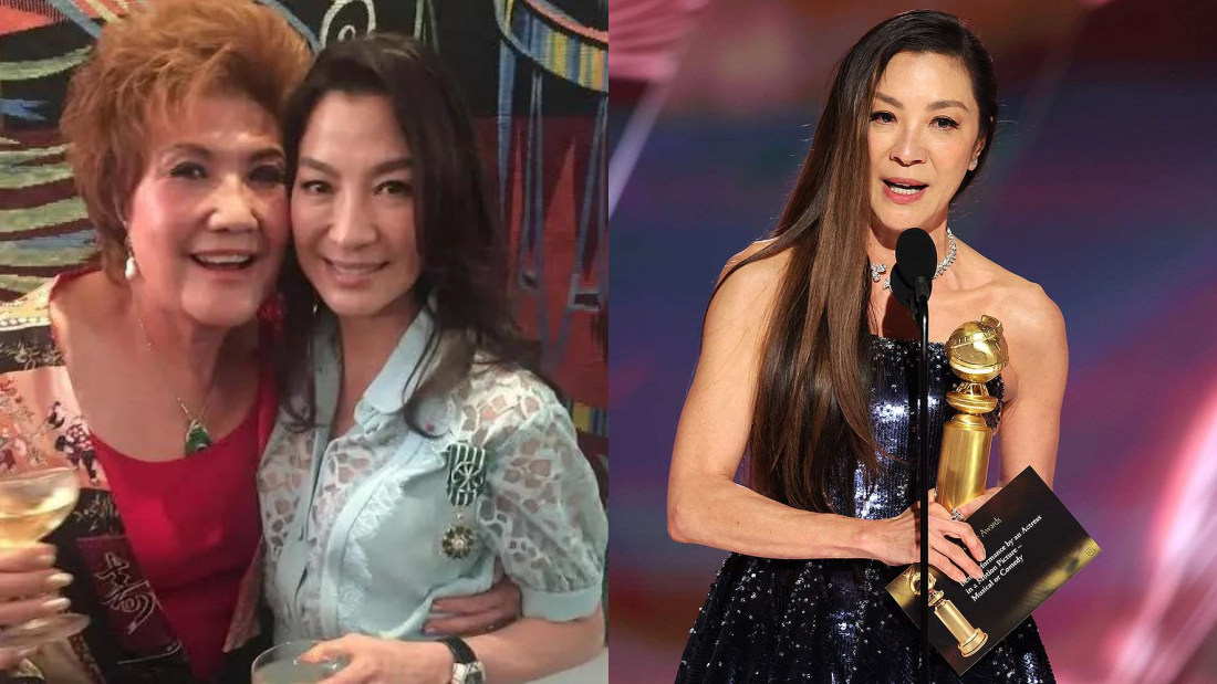 杨紫琼为奥斯卡准备战衣！妈妈不让她穿裤装 “你看起来很矮” 娱乐资讯 图1张