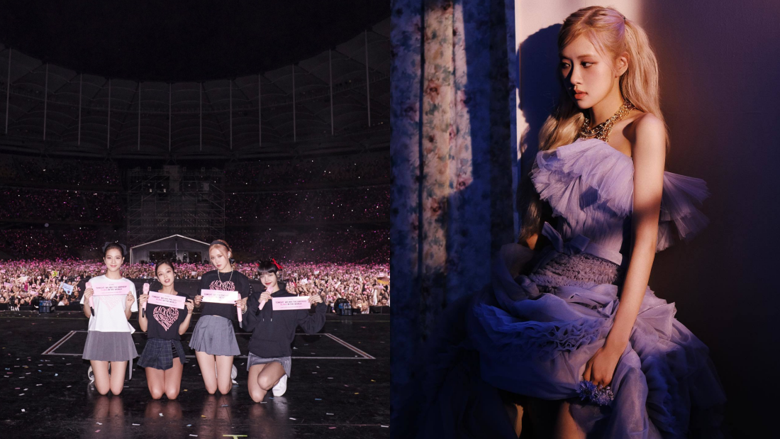 BLACKPINK印尼开唱爆意外！Rosé吊带突滑落…险些走光！ 娱乐资讯 图1张