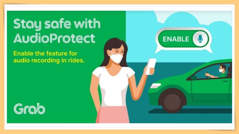 相关信息 I 搭Grab遇到危险怎么办？教你用Audio Protect自我保护！ 更多热点 图2张