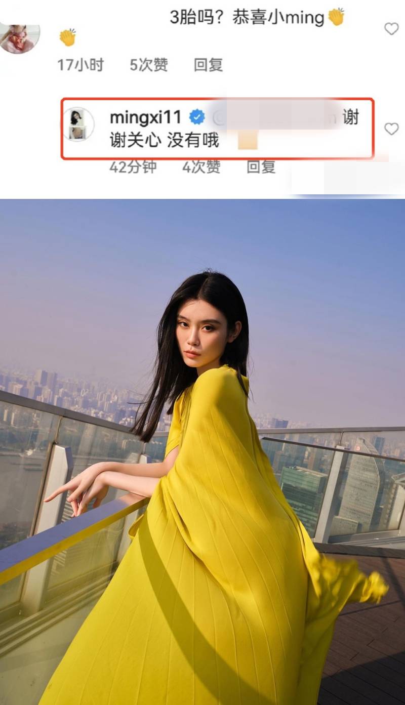 奚梦瑶肚凸凸同框何猷君！网友猜她怀上第三胎 娱乐资讯 图2张