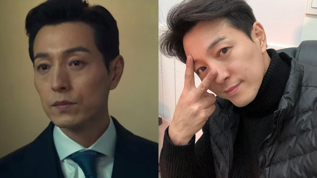 《黑暗荣耀》演员戏里VS戏外造型！蘑菇头老师 现实中是个帅气大叔 娱乐资讯 图3张