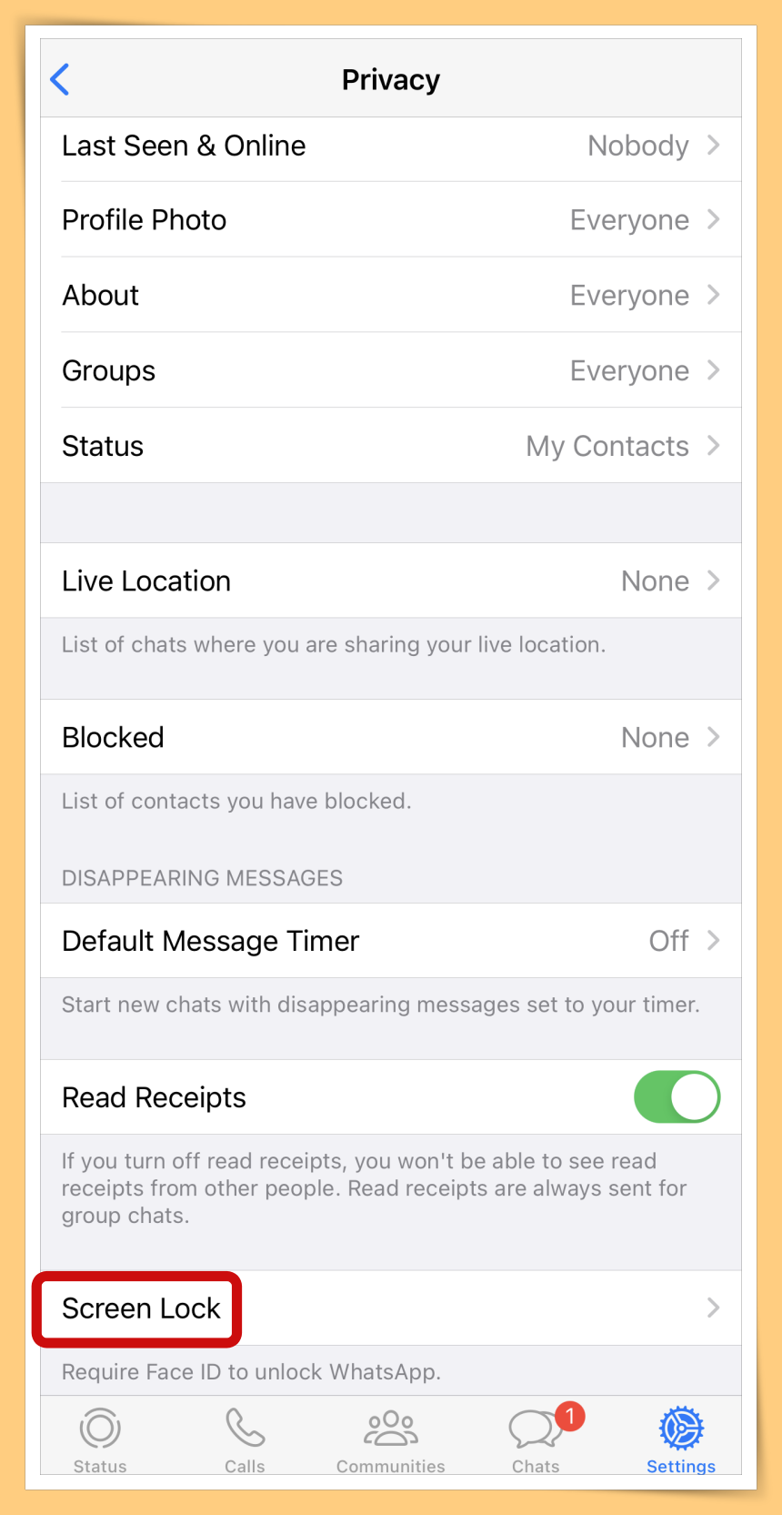 Tips I WhatsApp不想被女友偷看？教你用指纹和脸部识别解锁！ 更多热点 图6张
