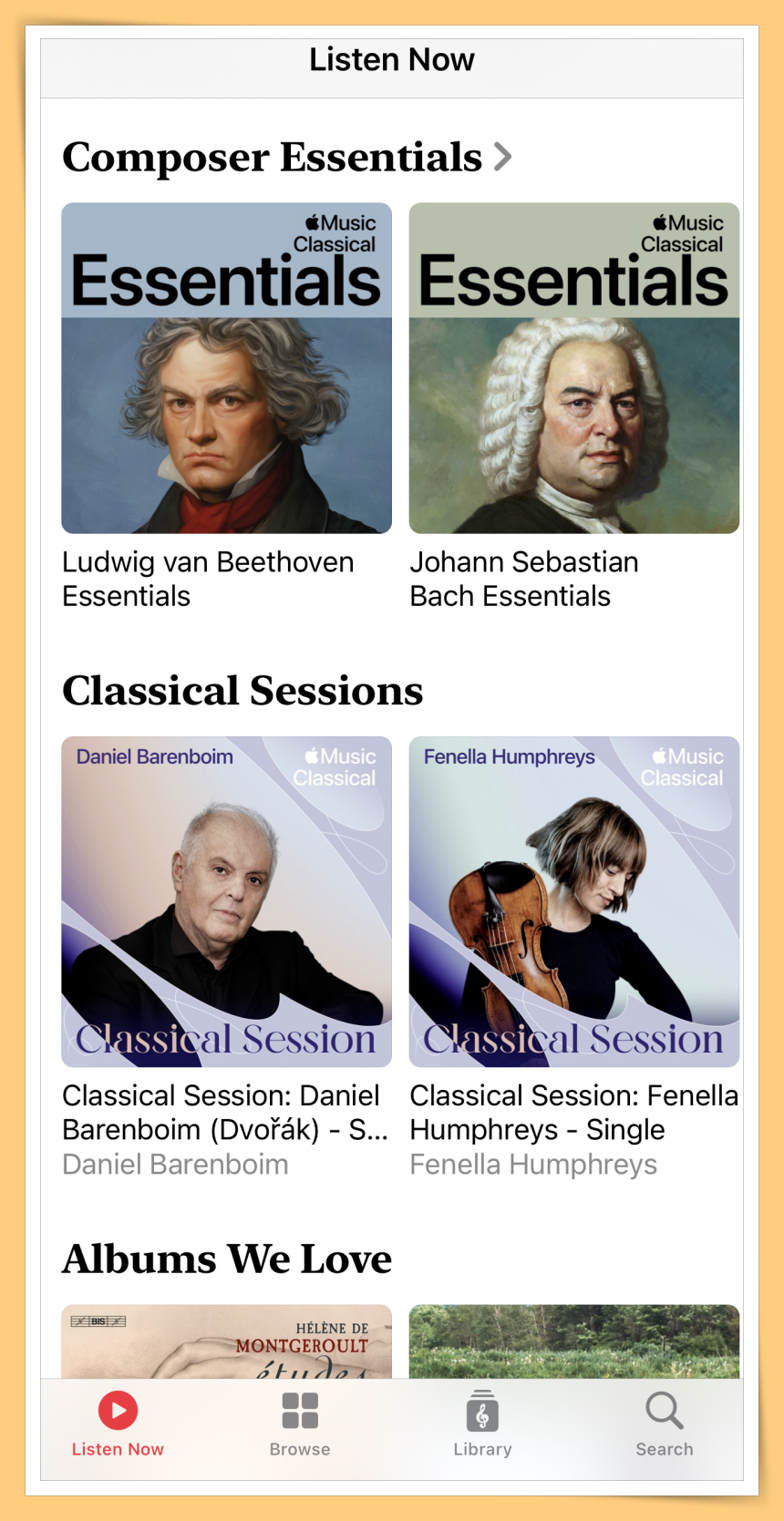 相关信息 I 你喜欢听古典音乐？教你下载全新Apple Music Classical! 更多热点 图4张