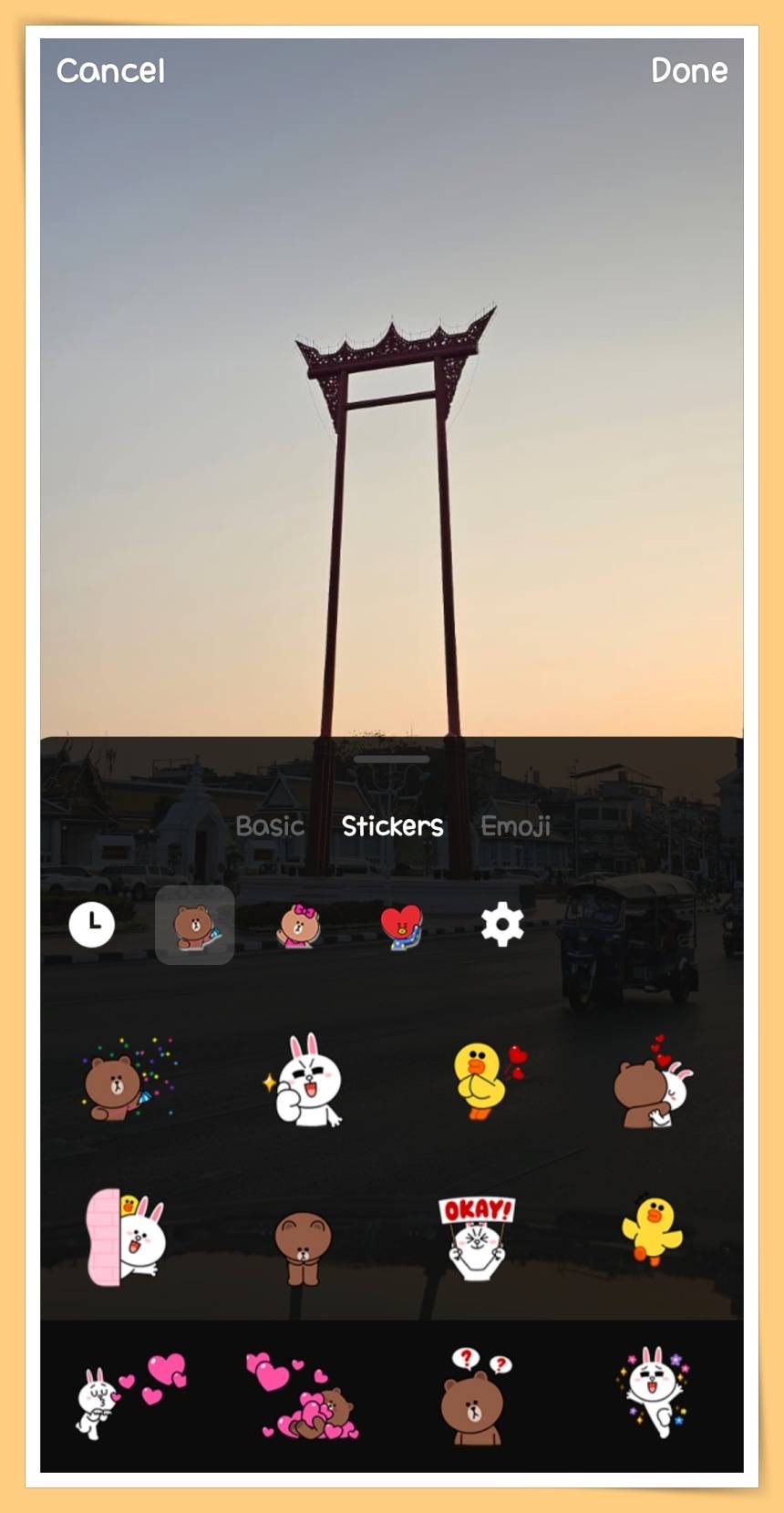 Tips I IG Story如何加入LINE贴图？教你一招把Brown Sally加上去！ 更多热点 图5张