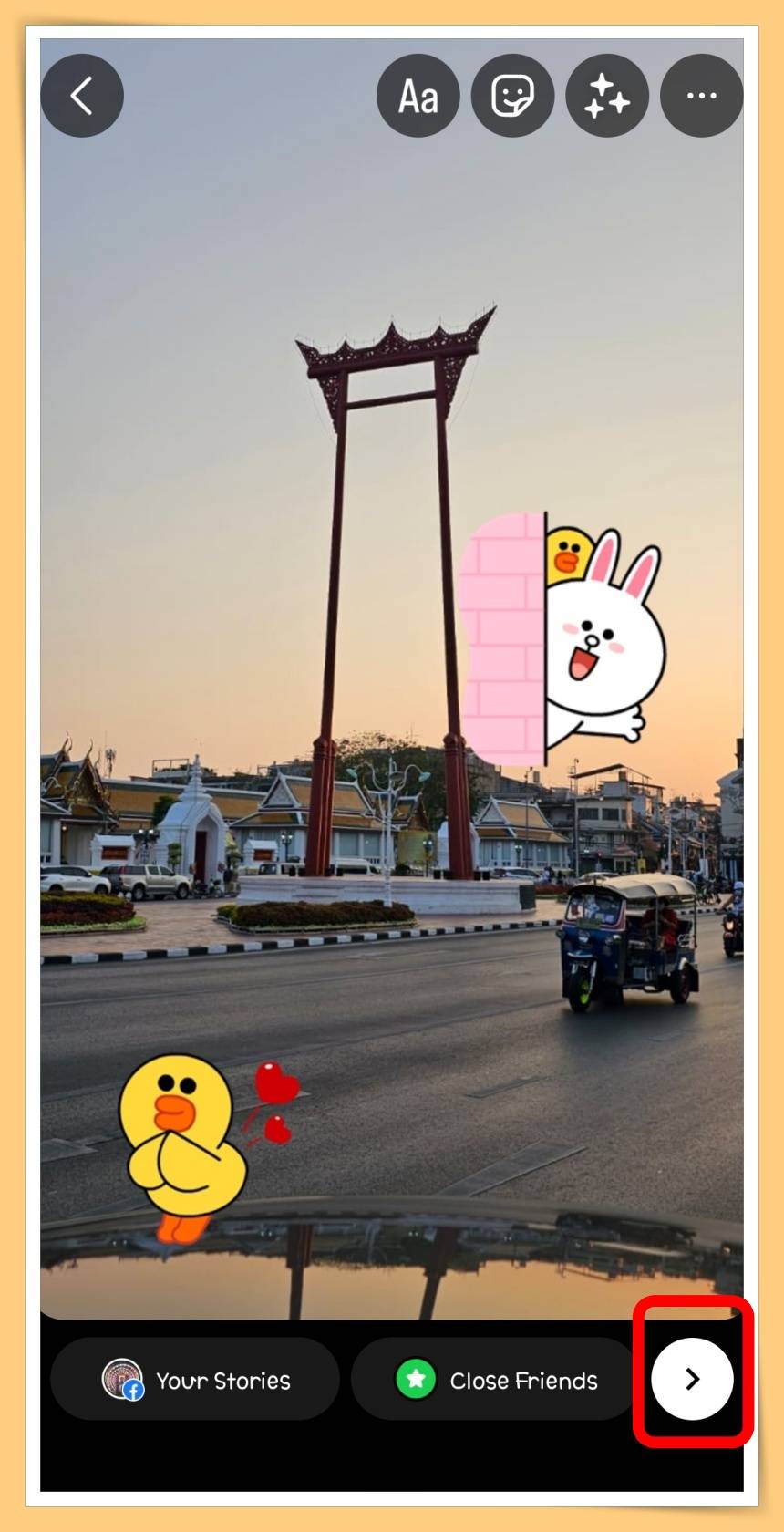 Tips I IG Story如何加入LINE贴图？教你一招把Brown Sally加上去！ 更多热点 图7张