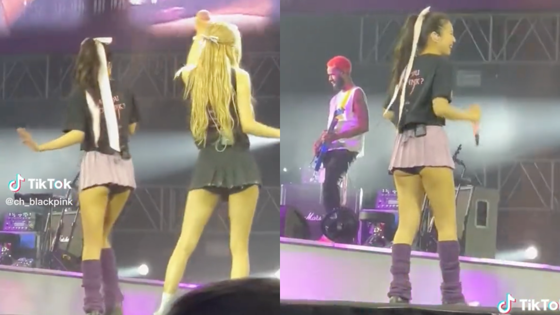 BLACKPINK菲律宾演唱会服装惹争议！Jennie意外露出“屁股蛋” 遭狠批 娱乐资讯 图2张