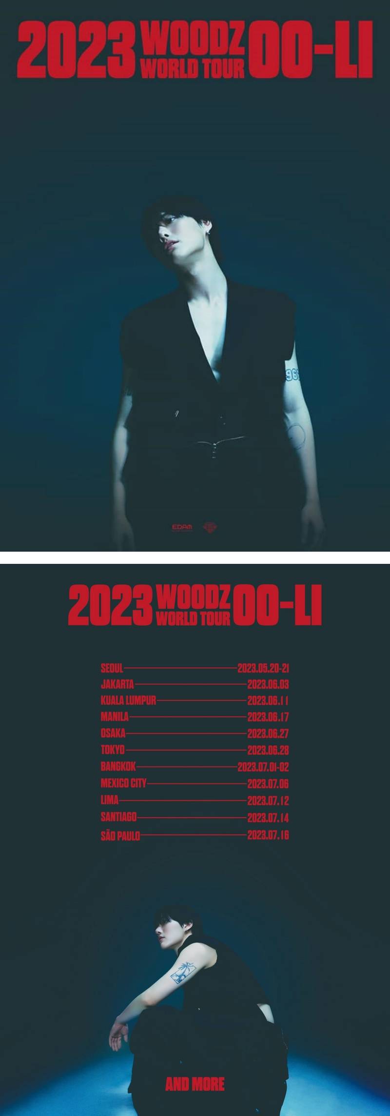 WOODZ 曹承衍官宣多站世巡地点！6月唱进马来西亚 娱乐资讯 图1张