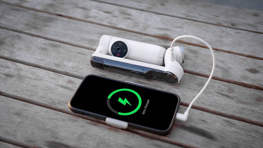 手机专用的三轴稳定器！Insta360 Flow 摄影新品上市内建三脚架、自拍杆与移动电源 数码科技 图7张