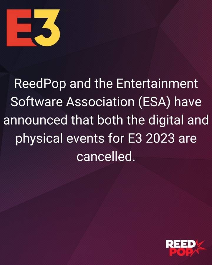 大咖厂商通通跑光不参加！E3 2023 宣布取消不办了 数码科技 图2张