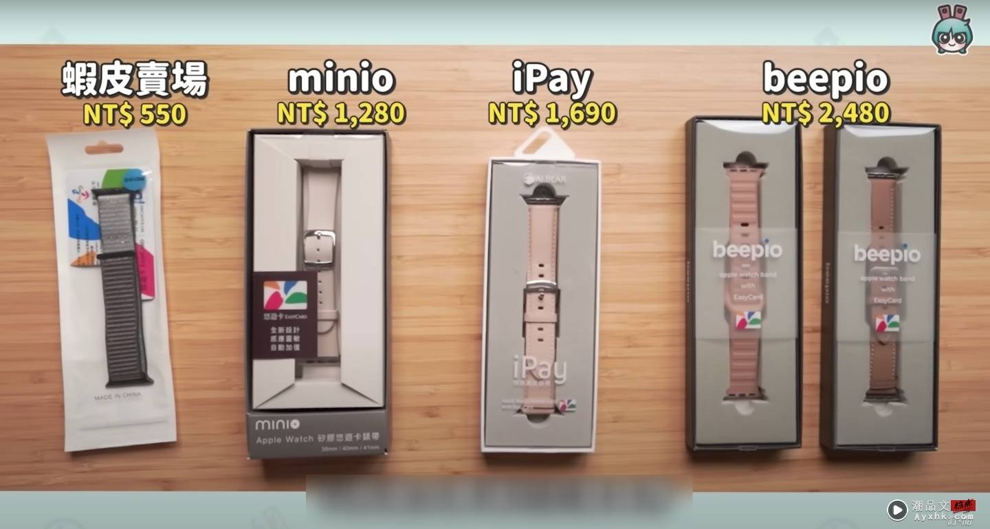 Apple Watch 也能刷悠游卡？五款表带实测谁最好用：beepio、iPay、minio、虾皮卖场 数码科技 图2张