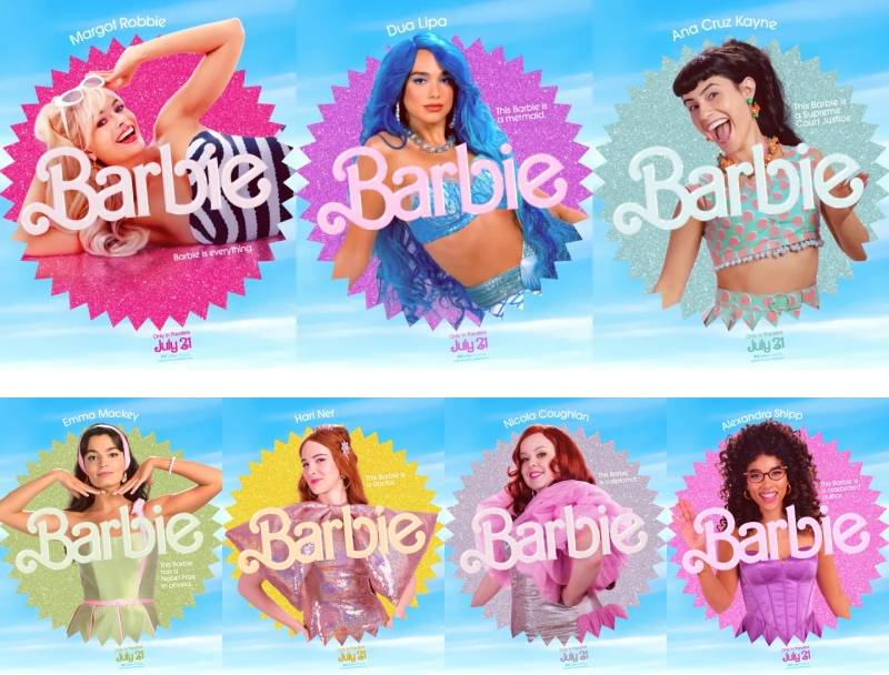 真人版《BARBIE》最新预告曝光！角色名字只有2种：BARBIE、KEN 娱乐资讯 图3张