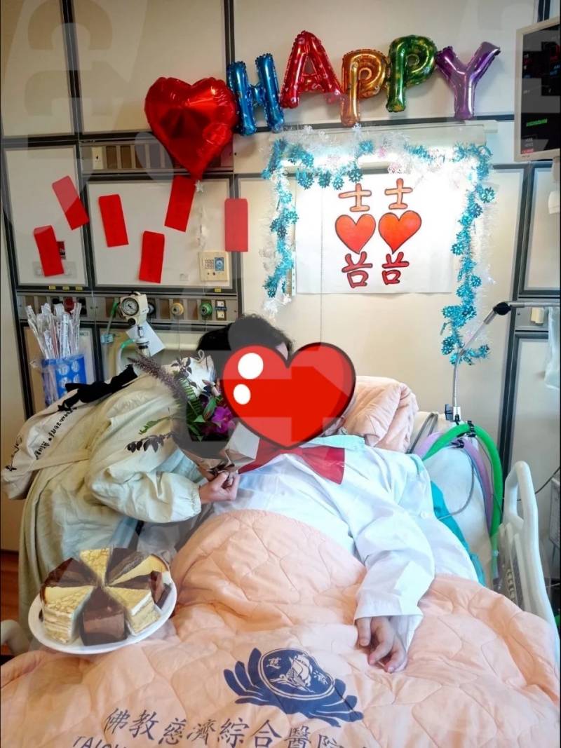 因现实问题！李坤城在ICU病房内 和小40岁女友结婚！ 娱乐资讯 图3张