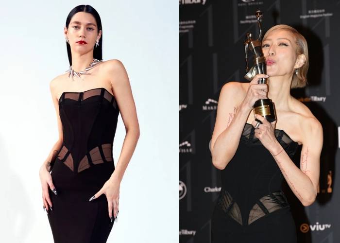 Style I 郑秀文领奖礼服不是大牌而是H&M！大家都有机会买同款！ 更多热点 图4张