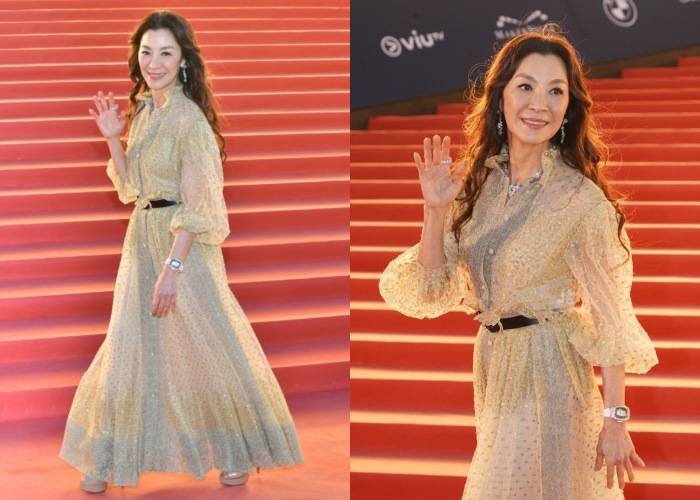 Style I 金像奖红毯亮点：郑秀文最有性格、杨紫琼华丽贵气，林明祯性感亮相 更多热点 图3张