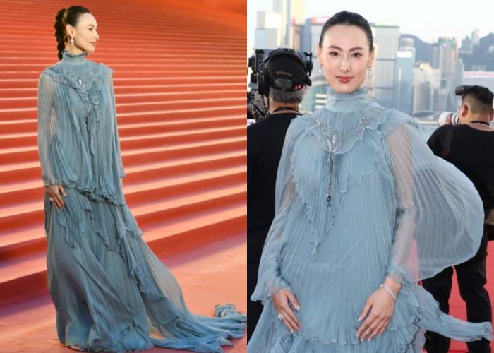 Style I 金像奖红毯亮点：郑秀文最有性格、杨紫琼华丽贵气，林明祯性感亮相 更多热点 图4张