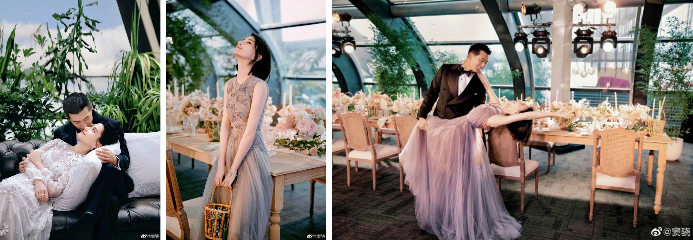 不藏了！何超莲、窦骁官宣结婚：余生漫漫 娱乐资讯 图3张