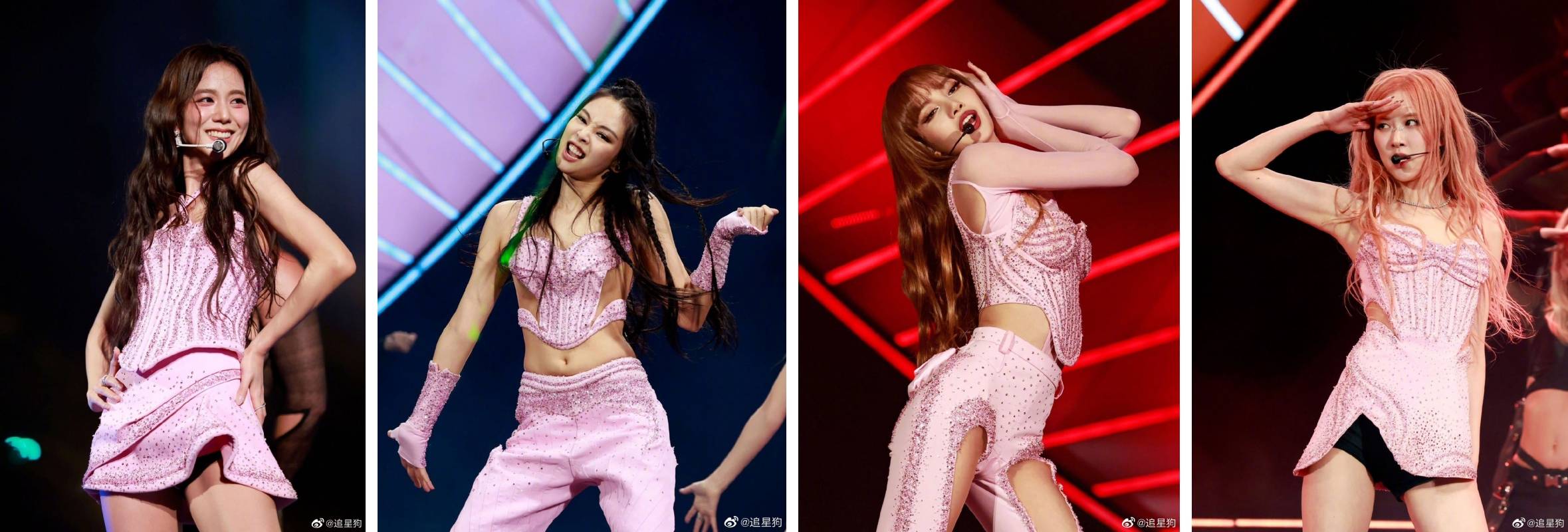 Jennie“超危险战服”大露胸型！曝Lisa服装出事 娱乐资讯 图1张