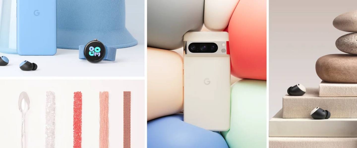 解密 Google Pixel 8 三点设计小巧思：‘ 海湾蓝 ’是充满希望的新颜色