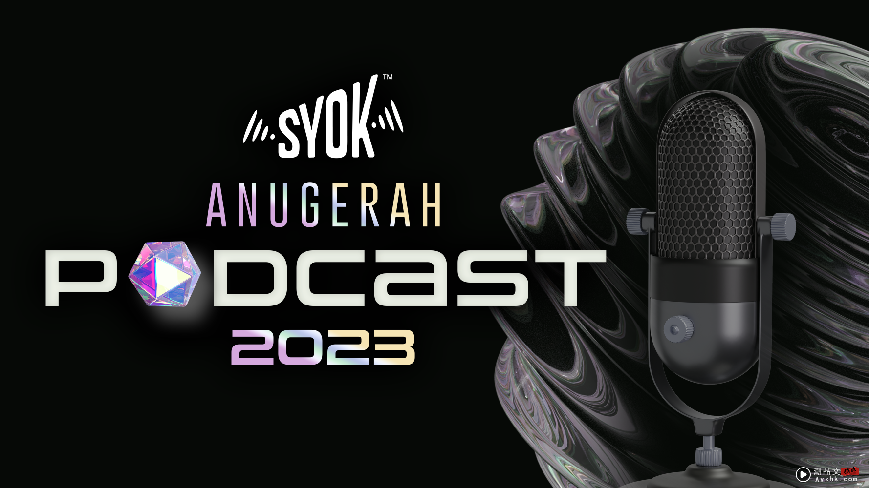 全马来西亚民众可通过SYOK 官网！投选Anugerah Podcast SYOK 2023 最喜爱的播客 娱乐资讯 图1张