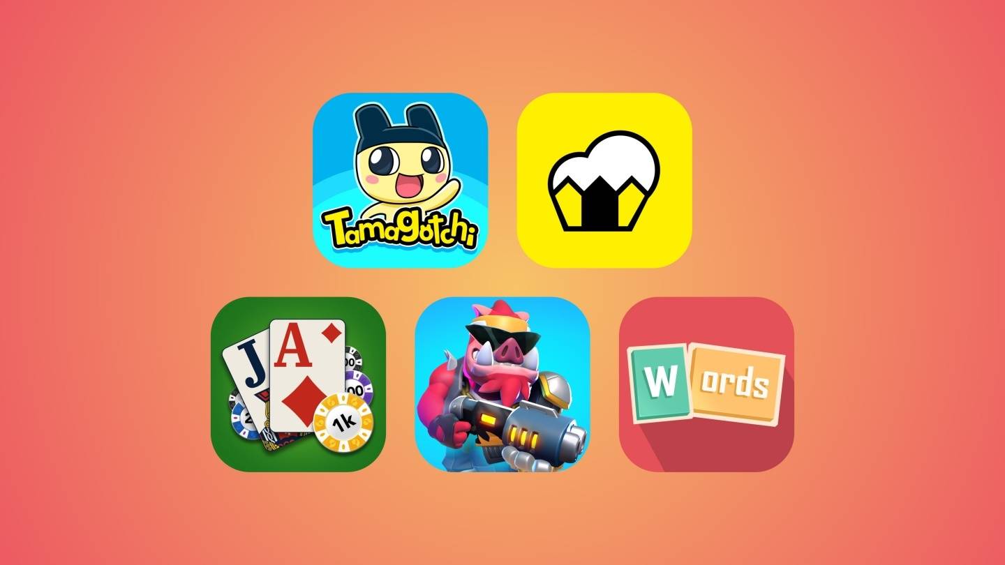 三款在 Apple Arcade 上的新游戏：《Tamagotchi Adventure Kingdom》、《Cornsweeper》、《Blackjack by MobilityWare+》