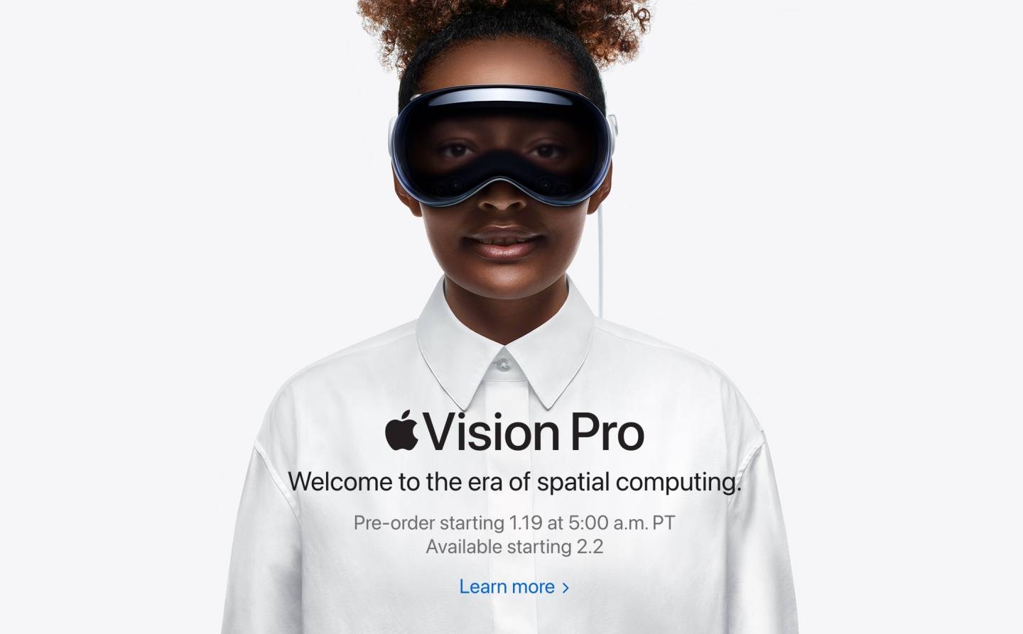 Apple Vision Pro 确定 2/2 在美国正式开卖！售价 3,499 美元起，预计 1/19 开放预购