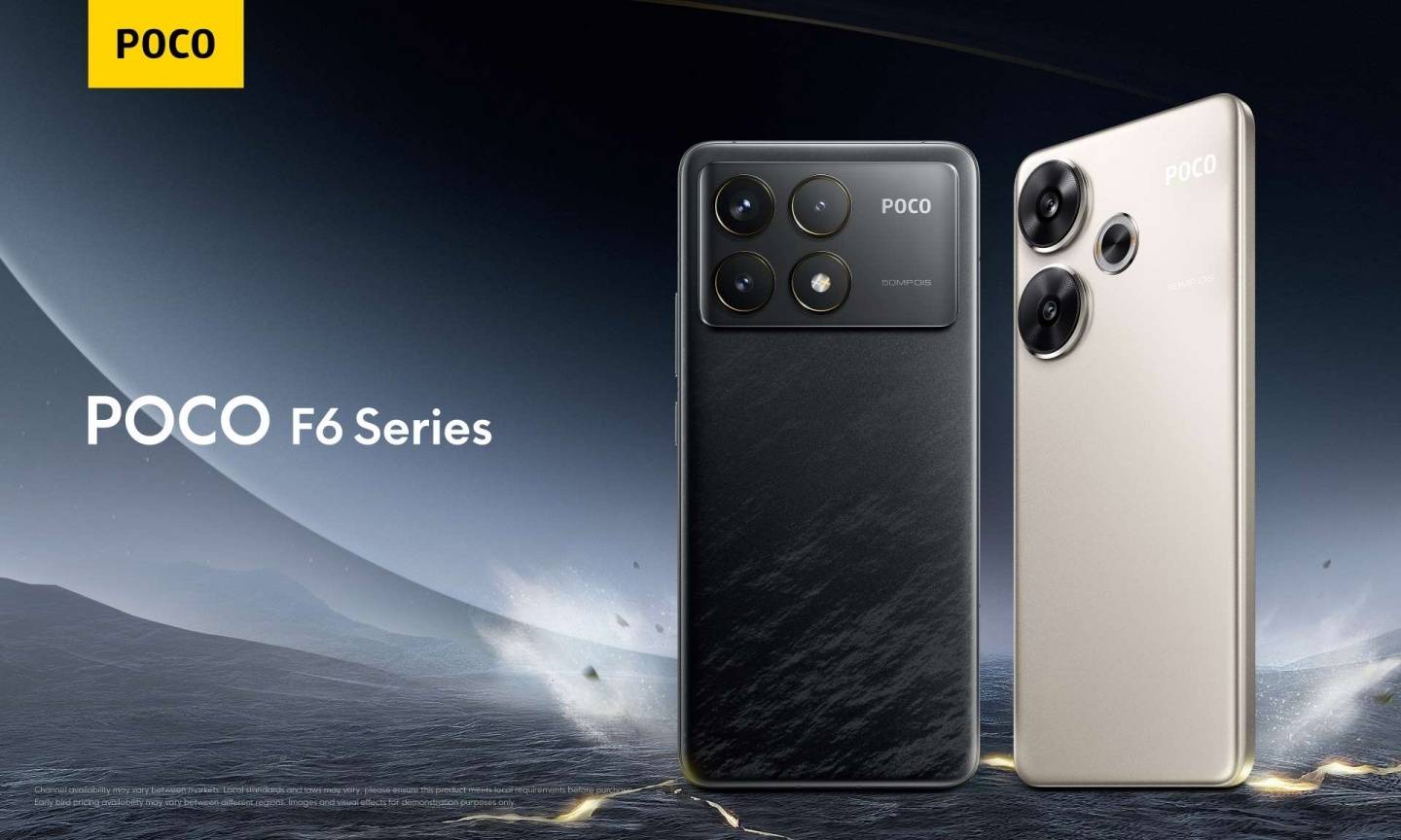 POCO F6 系列新机登场！POCO F6 Pro 搭载 Snapdragon 8 Gen 2，还支援 120W 快充