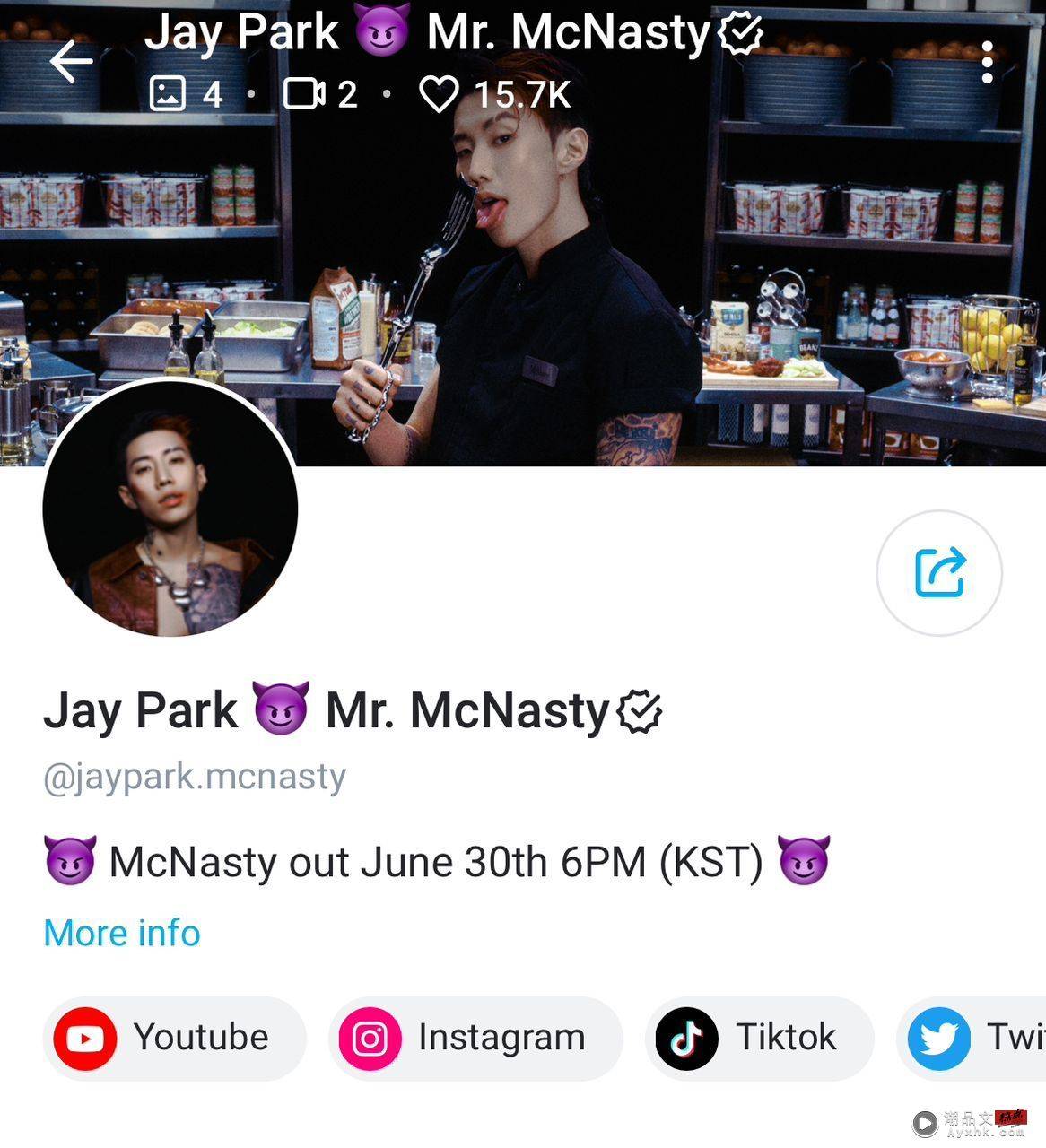 Jay Park加入Only Fans！大尺度照片相当辣眼！ 娱乐资讯 图1张