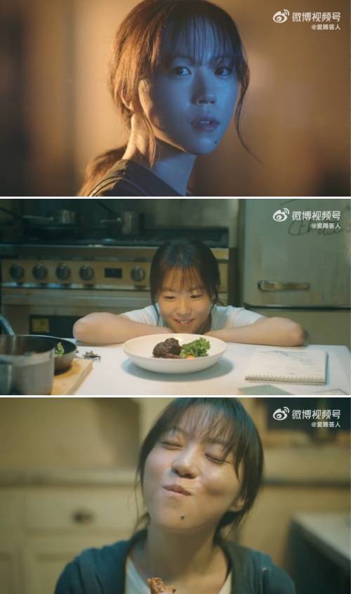 王菲27岁女儿留长发拍戏！少女感十足 娱乐资讯 图2张
