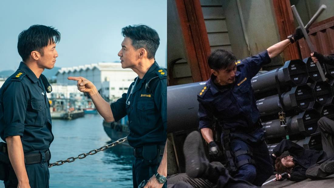 影评｜《海关战线》 剧情硬伤太多！谢霆锋狂耍帅 张学友表现亮眼！ 娱乐资讯 图2张