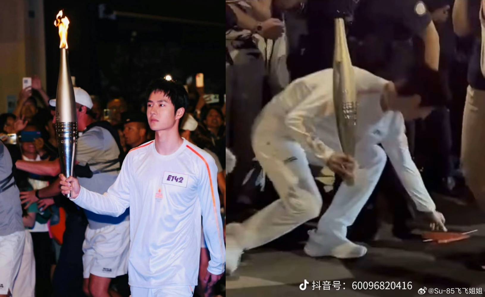 王一博奥运传递圣火！内地国旗掉落 他一举动获赞赏！ 娱乐资讯 图2张