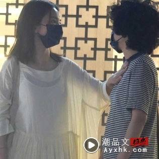 41岁Hebe同框卷发女！主动出手“从肩摸到胸” 娱乐资讯 图1张