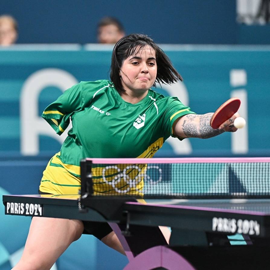 奥运2024 | 少一只手臂也能打！巴西女乒乓选手 上阵奥运与残奥会！ 娱乐资讯 图1张