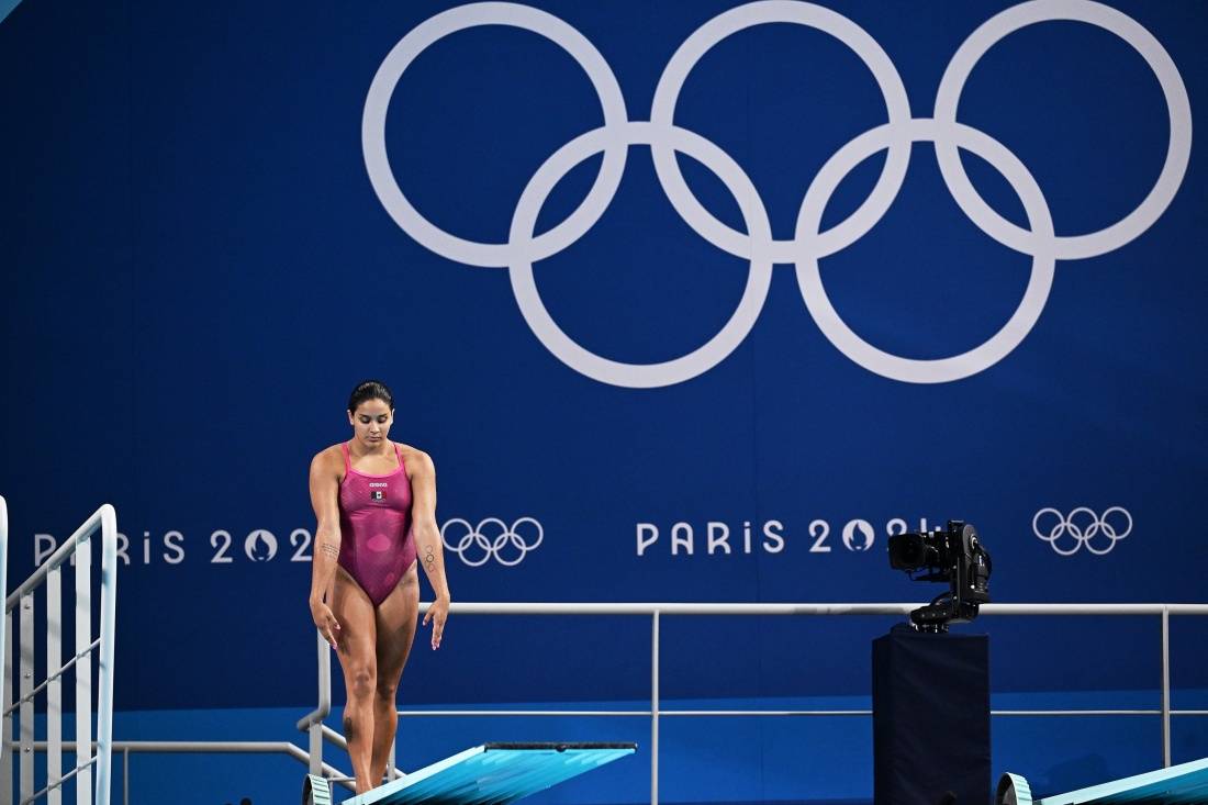 奥运2024 | Aranza Vazquez 跳水失败 “溅起大水花”！控诉现场观众噪音 影响发挥！ 娱乐资讯 图1张