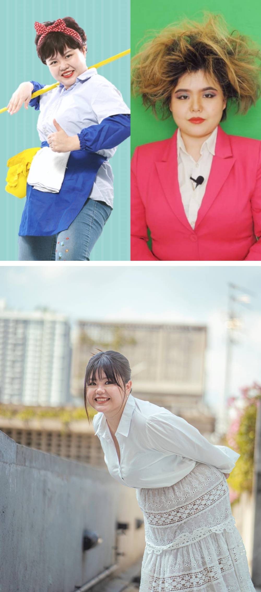 马来西亚帮 | 马来西亚网红圈有很多Aunty！乔装、粉红头发 一个比一个抢眼 娱乐资讯 图3张