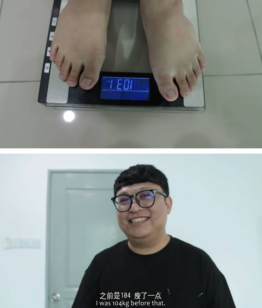 伟鸿公开体重！突破三位数 自觉变迟钝想减肥了！ 娱乐资讯 图1张