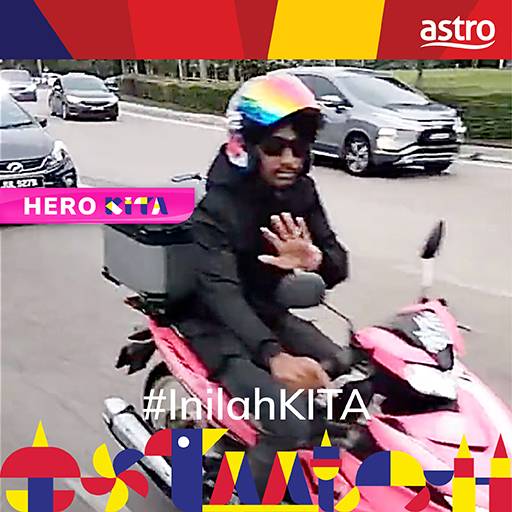 Inilah Hero KITA | 本期英雄名单：送餐员无偿帮助迷路老人 娱乐资讯 图3张