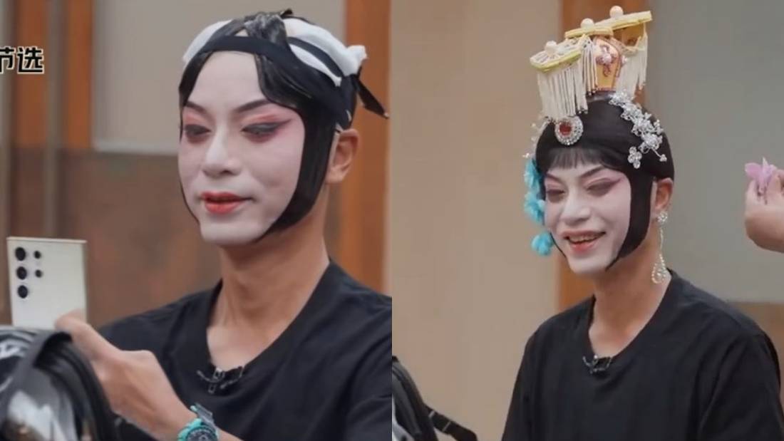 李克勤真“披荆斩棘”！二公扮虞姬被老婆骂：你在搞什么？ 娱乐资讯 图2张