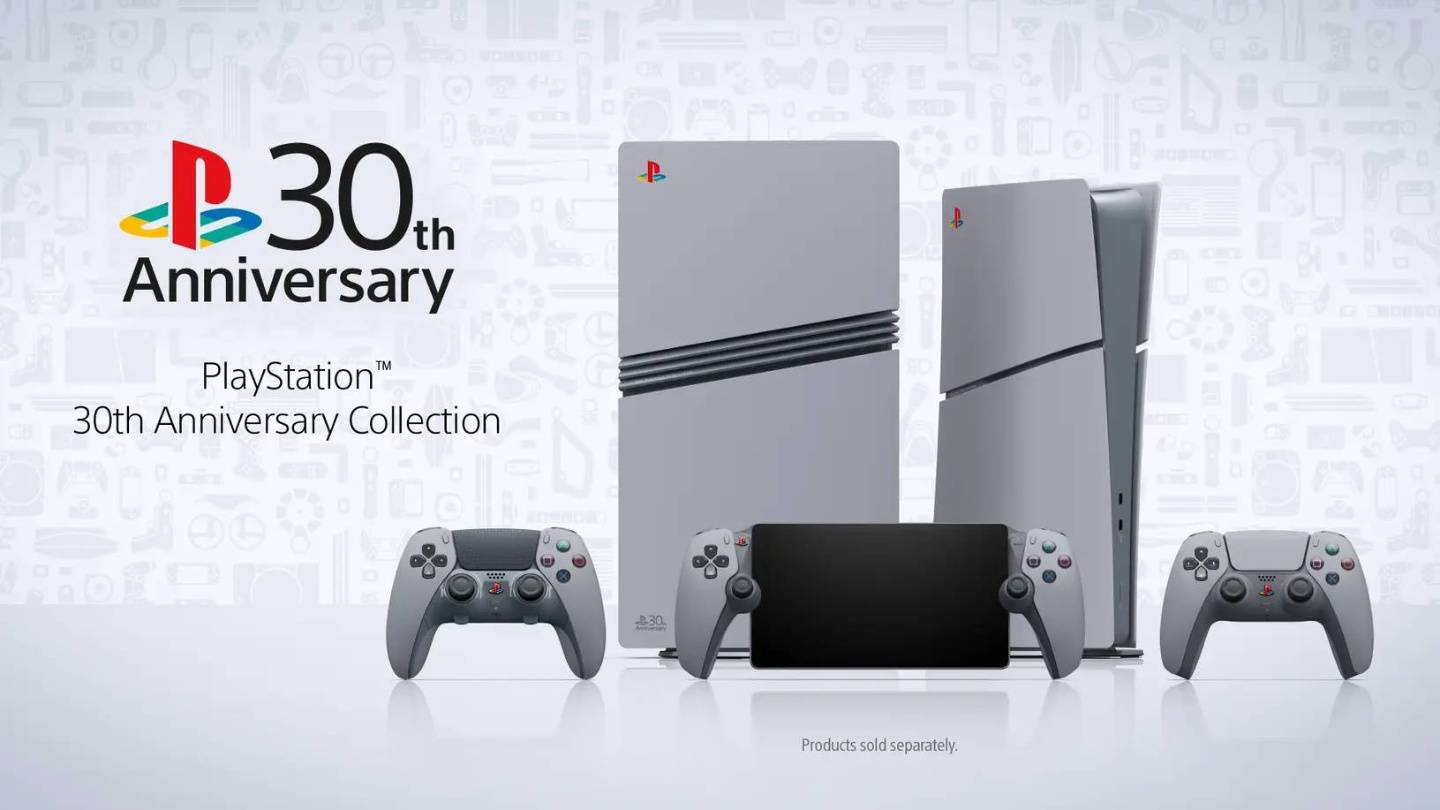 可恶想要！PlayStation 30 周年纪念怀旧外观限量 PS5 _ PS5 Pro 主机与周边情报